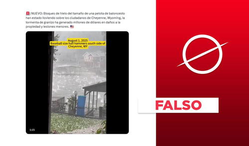 El clip no tiene relación con Wyoming. Foto: captura de X El clip no tiene relación con Wyoming