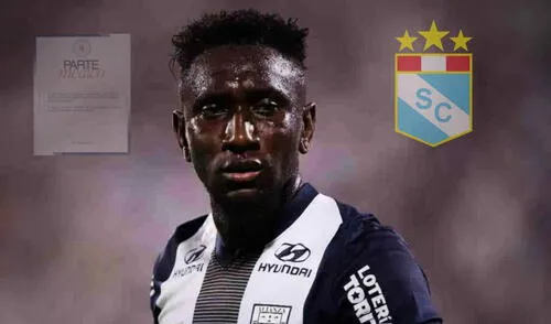 Eryc Castillo será baja sensible en Alianza Lima para el duelo por el Clausura.