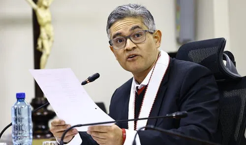 José Domingo Pérez en la Comisión del Congreso. Foto: Congreso José Domingo Pérez en la Comisión del Congreso. Foto: Congreso