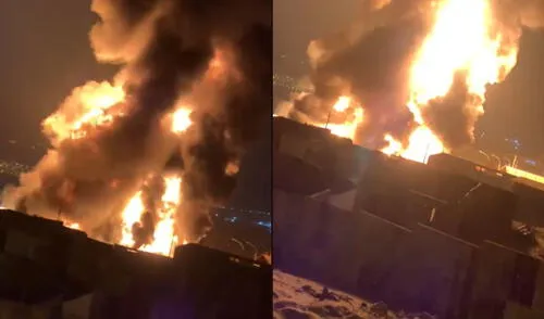 Incendio en Ventanilla