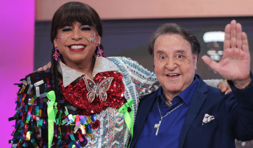 La Chola Chabuca tuvo como invitado especial a Carlos Villagrán, el popular Kiko de 'El chavo del 8. Foto: América TV La Chola Chabuca tuvo como invitado especial a Carlos Villagrán, el popular Kiko de 'El chavo del 8.