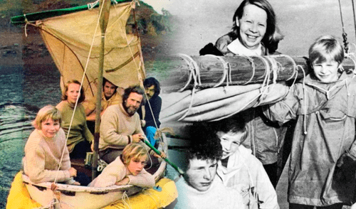 Los Robertson sobrevivieron varios días en el Pacifico con innovadores métodos. Los Robertson sobrevivieron varios días en el Pacifico con innovadores métodos.