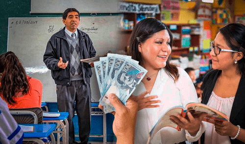 Más de 400,000 docentes recibieron un aumento salarial de S/400 desde marzo de 2025, lo que representa una inversión de S/800 millones. También aumentan los sueldos de auxiliares de educación. Más de 400,000 docentes recibieron un aumento salarial de S/400 desde marzo de 2025, lo que representa una inversión de S/800 millones. También aumentan los sueldos de auxiliares de educación.