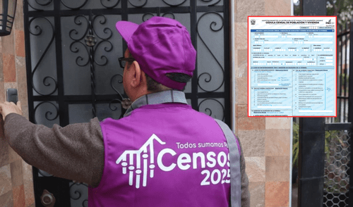 INEI compartió link oficial para revisar la cédula censal 2025. Foto: Composición LR/ INEI/ Archivo GLR