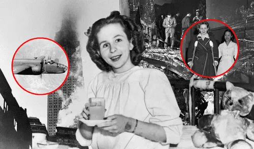 Betty Lou Oliver sobrevivió a una caída de 305 metros en un ascensor del Empire State en EE.UU.