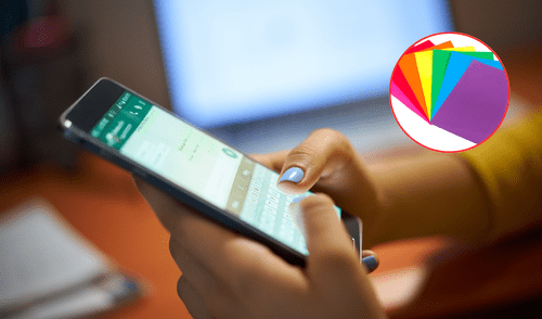 WhatsApp te permite cambiar el color de tus chats. Foto: Composición LR WhatsApp te permite cambiar el color de tus chats. Foto: Composición LR