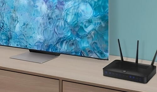 Los televisores emiten unas ondas electromagnéticas que interfieren la señal del WiFi. Foto: Samsung