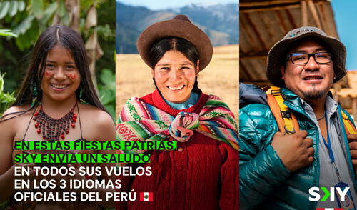 La aerolínea celebra el orgullo peruano ofreciendo una experiencia única de viaje. Fuente: Difusión.