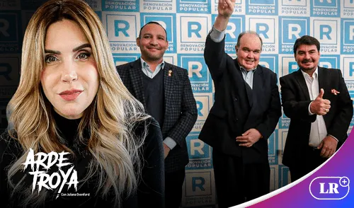 Oxenford criticó la postura del partido liderado por Rafael López Aliaga. Foto: composición de Jazmin Ceras / LR Renovación Popular