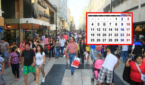 Los trabajadores que laboren en feriado tienen derecho a una compensación económica equivalente al triple de su remuneración diaria. Foto: composición LR/Andina/Calendarpedia Feriado