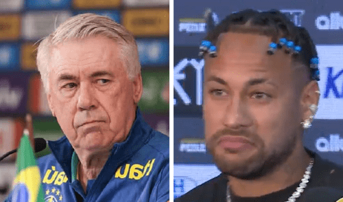 Neymar y sus soberbias palabras ante posible llamado de Carlo Ancelotti a Brasil