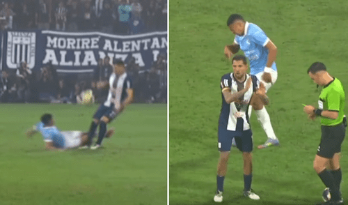 Alianza Lima y Sporting Cristal jugaron con 10 jugadores en los últimos minutos del partido