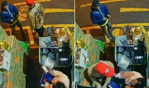 Violento asalto en el Mercado Mayorista de Fiori: delincuentes roban S/10,000 a comerciante tras encañonarla