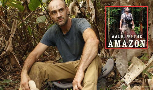 Ed Stafford se sumergió en la Amazonía peruana con su mochila y un machete.