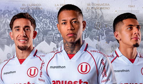 Universitario presentó nueva camiseta por los 101 años de vida institucional. Foto: captura de X Universitario presentó nueva camiseta por los 101 años de vida institucional. Foto: captura de X