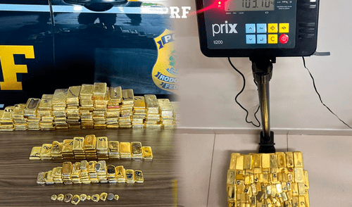La Policía Federal de Brasil incautó 103 kilos de oro ilegal, representando un hecho histórico.
