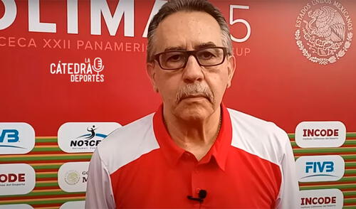 Antonio Rizola analizó el desempeño de sus jugadoras tras la derrota de Perú contra Puerto Rico. Foto: captura de La Cátedra Deportes