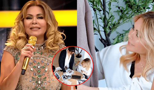 Gisela Valcárcel, de 62 años, genero curiosidad poR la línea de su marca de ropa. Foto: composición LR/difusión Gisela Valcárcel