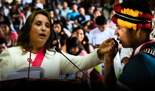 Dina Boluarte anuncia acuerdo internacional con Ecuador. Foto: GTANW/ John Reyes /La República.