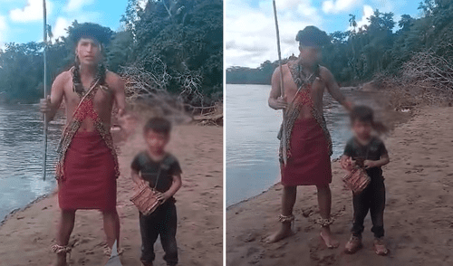 Kevin Kapiu, joven awajún, indicó que su sueño es ser profesor de Educación Física y que busca trabajo para solventar estudios.