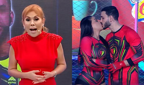 Magaly Medina opinó sobre la reconciliación de Onelia Molina y Mario Irivarren. Foto: Composición LR/ATV/AméricaTV Magaly Medina opinó sobre la reconciliación de Onelia Molina y Mario Irivarren.