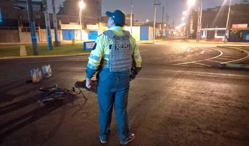 Ciclista de 56 años muere atropellado en el Callao rumbo a su trabajo: conductor escapa tras el fatal impacto