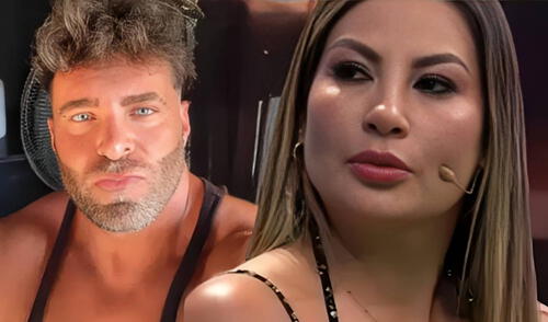 El modelo Renzo Spraggon habló sobre su encuentro con Pamela López y mostró chats en programa de Magaly Medina
