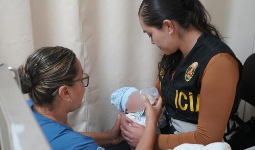 Autoridades determinarán el lugar donde será trasladado el menor. Foto: Hospital Regional de Lambayeque.