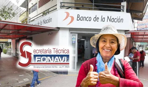 Beneficiarios del Reintegro 4 Fonavi en el Perú podrán hacer el cobro de su dinero en el Banco de la Nación.