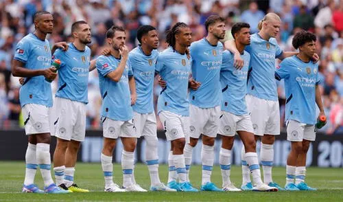 El peruano de 22 años se lesionó en un entrenamiento con el Manchester City. Foto: difusión