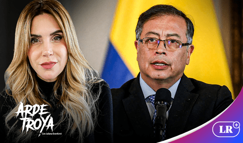 En una nueva edición de 'Arde Troya', Juliana Oxenford criticó a Gustavo Petro
