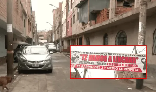 El hecho ocurrió en la urbanización Dos y Medio. Foto: Composición LR