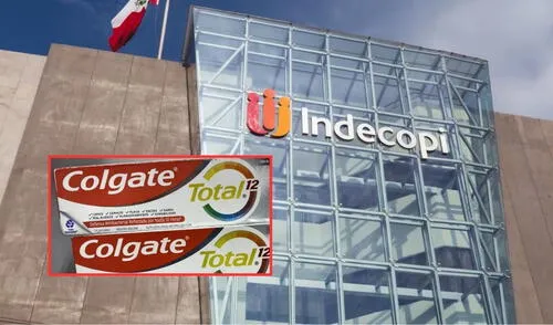 Colgate informa a Indecopi el retiro de sus pastas dentales.