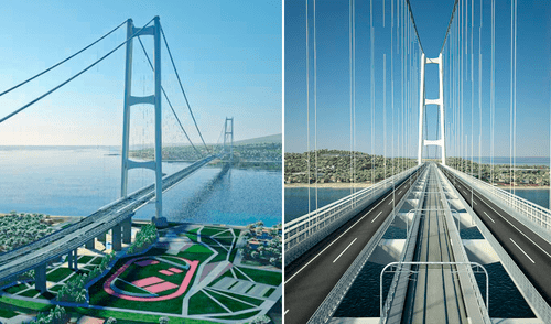 El puente más largo del mundo de 3,3 kilómetros se construirá en Europa: un megaproyecto con fuerte controversia