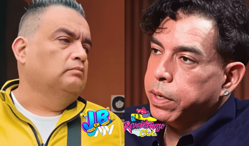 Jorge Benavides y Ernesto Pimentel. Foto: composición LR/ATV/América TV Jorge Benavides