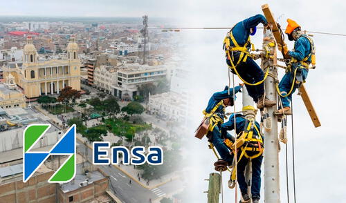 Los cortes de luz de Ensa en Lambayeque se producirán en múltiples distritos, afectando urbanizaciones y centros de salud.
