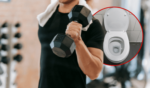 Gimnasio - Bacterias - Inodoro