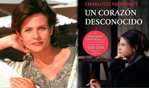 Charlotte Valandrey escribió "Un corazón desconocido".