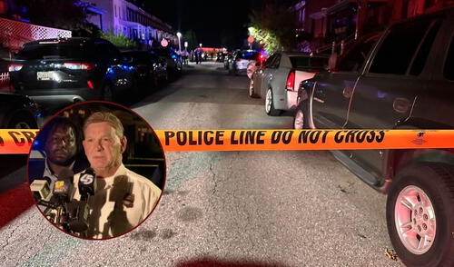 Seis personas, incluidas una niña de cinco años, han resultado heridas en un tiroteo en el vecindario de Central Park Heights en Baltimore, Maryland. Seis personas, incluidas una niña de cinco años, han resultado heridas en un tiroteo en el vecindario de Central Park Heights en Baltimore, Maryland.