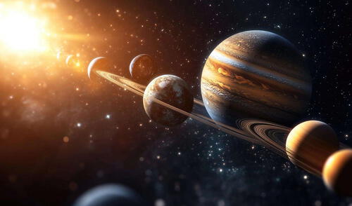 En agosto la alineación de seis planetas podrá apreciarse desde la Tierra.