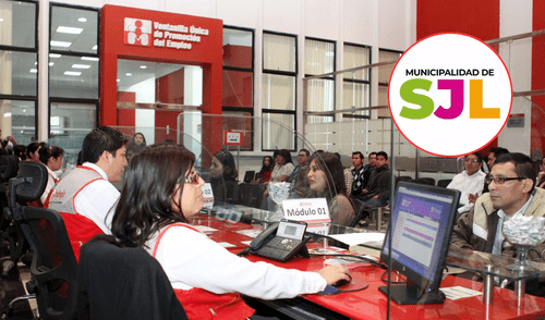 En la feria del empleo en SJL se ofrecerán puestos en diversas áreas como digitación y seguridad.