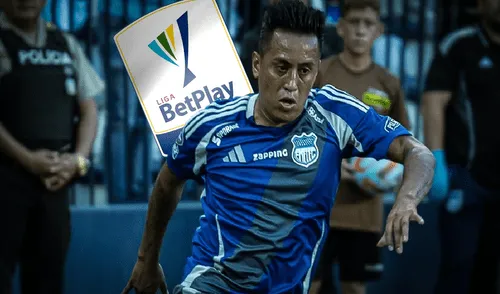 Christian Cueva llegó a Emelec tras su gran paso por Cienciano del Cusco. Foto: composición LR/Emelec ¿Christian Cueva deja Emelec por un histórico de Colombia? Revelan la única manera para que el peruano salga del club