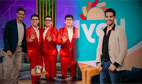 Guty Carrera brilla en Telemundo y entrevista a Grupo 5 en 'Hoy Día' en Estados Unidos.