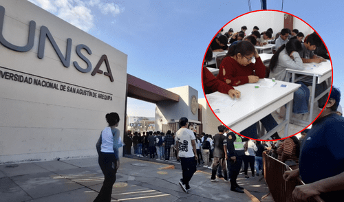 La Universidad Nacional de San Agustín (UNSA) llevó a cabo el 10 de agosto el Examen Ordinario I Fase 2026, con 16.889 postulantes en distintas áreas académicas.
