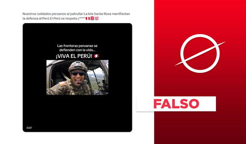 El video fue creado con IA. Foto: captura de X El video fue creado con IA