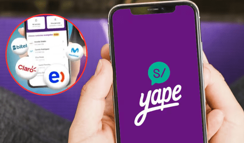 Yape facilita pagos en comercios y recargas de telefonía móvil.