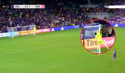Pedro Gallese se lució con majestuosa atajada a Luis Suárez en partido entre Orlando City vs Inter Miami por la MLS