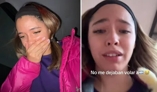 La joven piurana vivió momentos de angustia previo a su vuelo a Argentina.