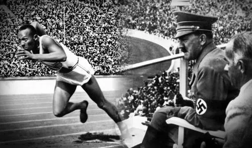 Jesse Owens derrotó a la delegación alemana en los Juegos Olímpicos de Berlín, rebatiendo cualquier tipo de teoría de superioridad aria que existía.