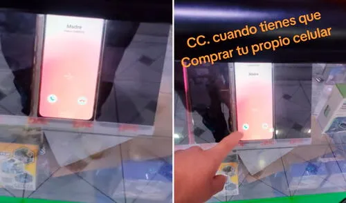Las imágenes compartidas en TikTok generaron una ola de comentarios de usuarios indignados por el mal accionar de los vendedores. El hombre incluso le pidió una rebaja al vendedor para responder una llamada de su mamá.